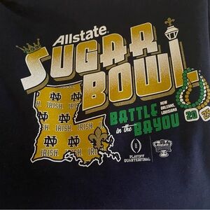 Brand new Notre Dame Football Sugar Bowl 2025 hoodie size Xl for men or women
